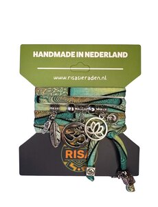  Ohm Groot Turquoise multi - Zilver