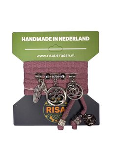  Ohm Groot Oud Roze - Zilver