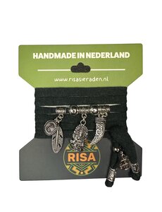  Ganesha donker groen - Zilver