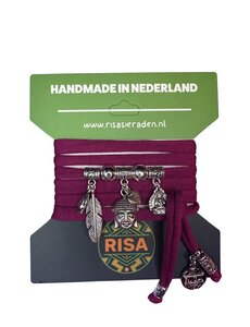  Boeddha Love Bordeaux - Zilver