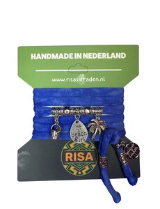  Beach Girl Blauw - Zilver