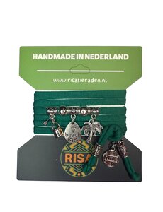  Beach Girl Groen - Zilver