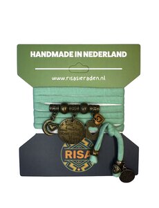  Brave Strong mintgroen - brons