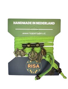  Peace appelgroen - brons