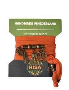  Bodhisattva oranje - brons