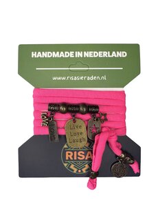  Live Love Laugh stars neonroze - brons