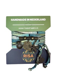  Dreaming of the Sea turquoise multi - Brons