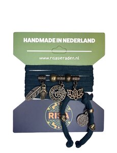  Ohm donker groen - Brons