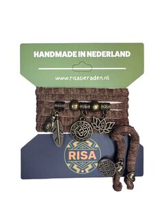  Ohm camo bruin - Brons