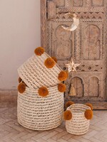 Pompom mand roest | 3 varianten