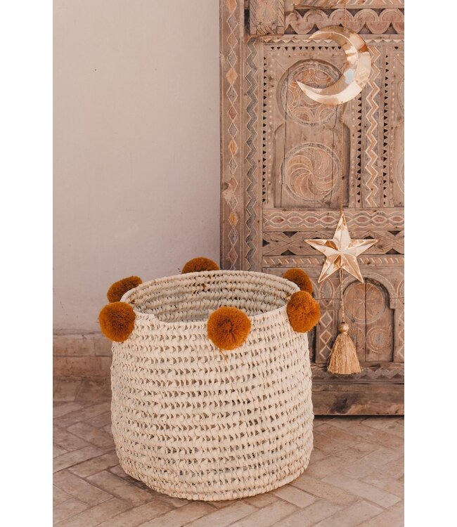 Pompom mand roest | 3 varianten