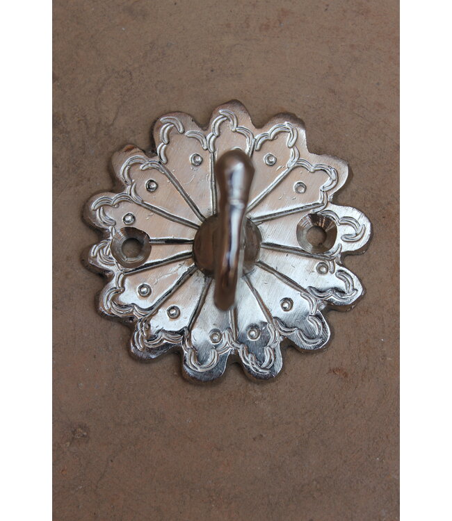 Wandhaak Peacock | goud & zilver