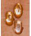 Hamsa schaaltje brass | goud/zilver