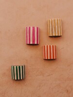 Wandlampenkap raffia gestreept S | 5 varianten