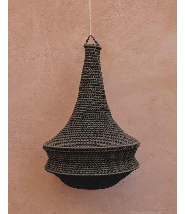 Crochet lampenkap triangel groen | S & L