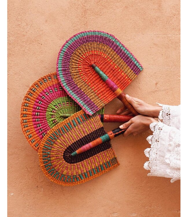 PRE-ORDER! Bolga waaier | assorti
