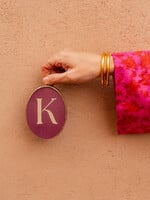 BACK SOON! Zelliges wandtegel A t/m Z | mauve