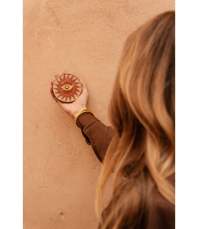 Zelliges wandtegel Zon  | terracotta