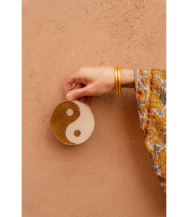 PRE-ORDER! Zelliges wandtegel Yin Yang | caramel