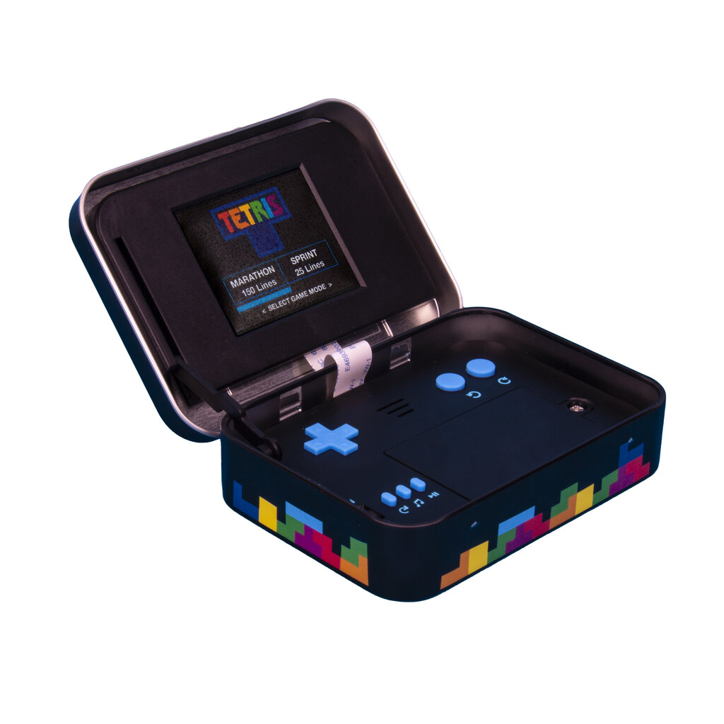 Fizz Creations Tetris - retro gaming handheld in metalen box