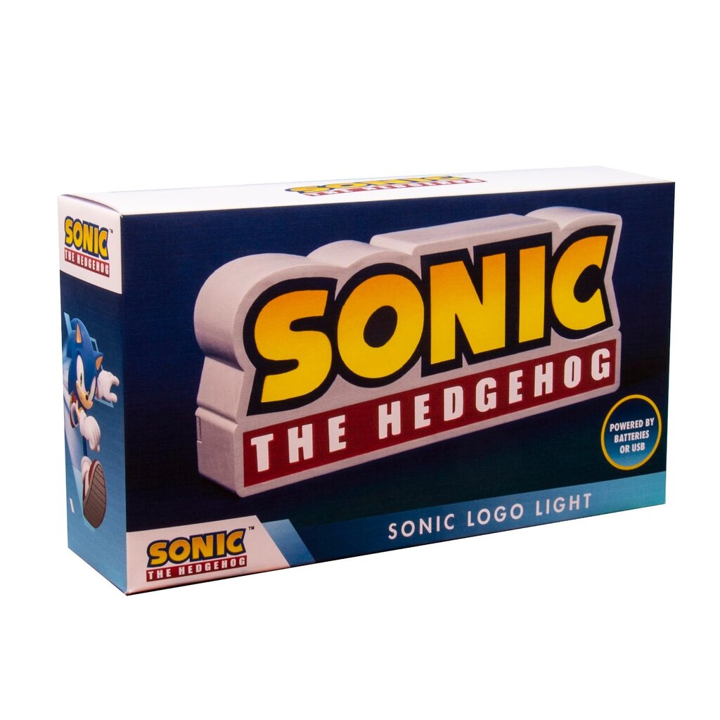Fizz Creations Sonic the Hedgehog - Sonic logo met verlichting