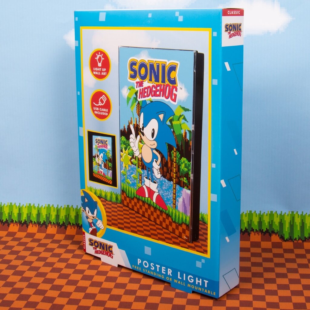 Fizz Creations Sonic the Hedgehog - poster met verlichting