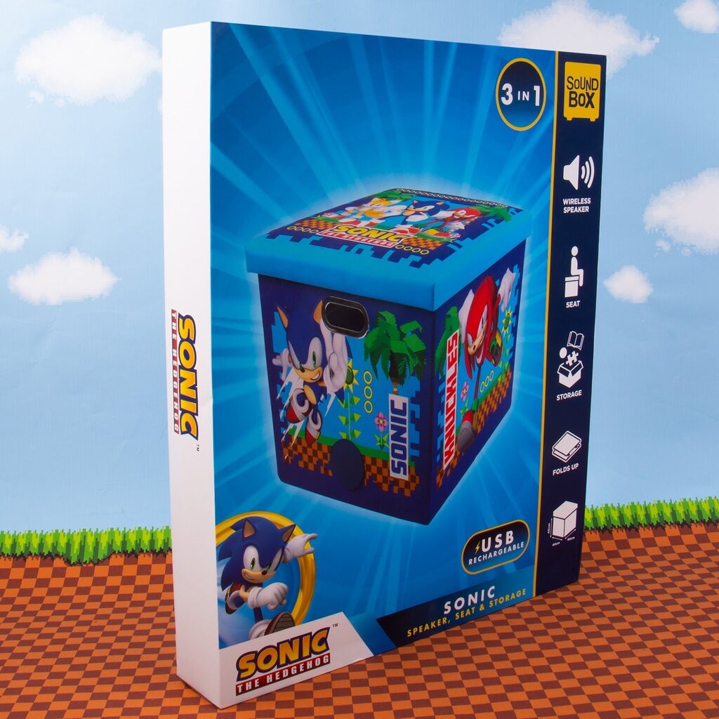 Fizz Creations Sonic the Hedgehog - 3 in 1 sound box