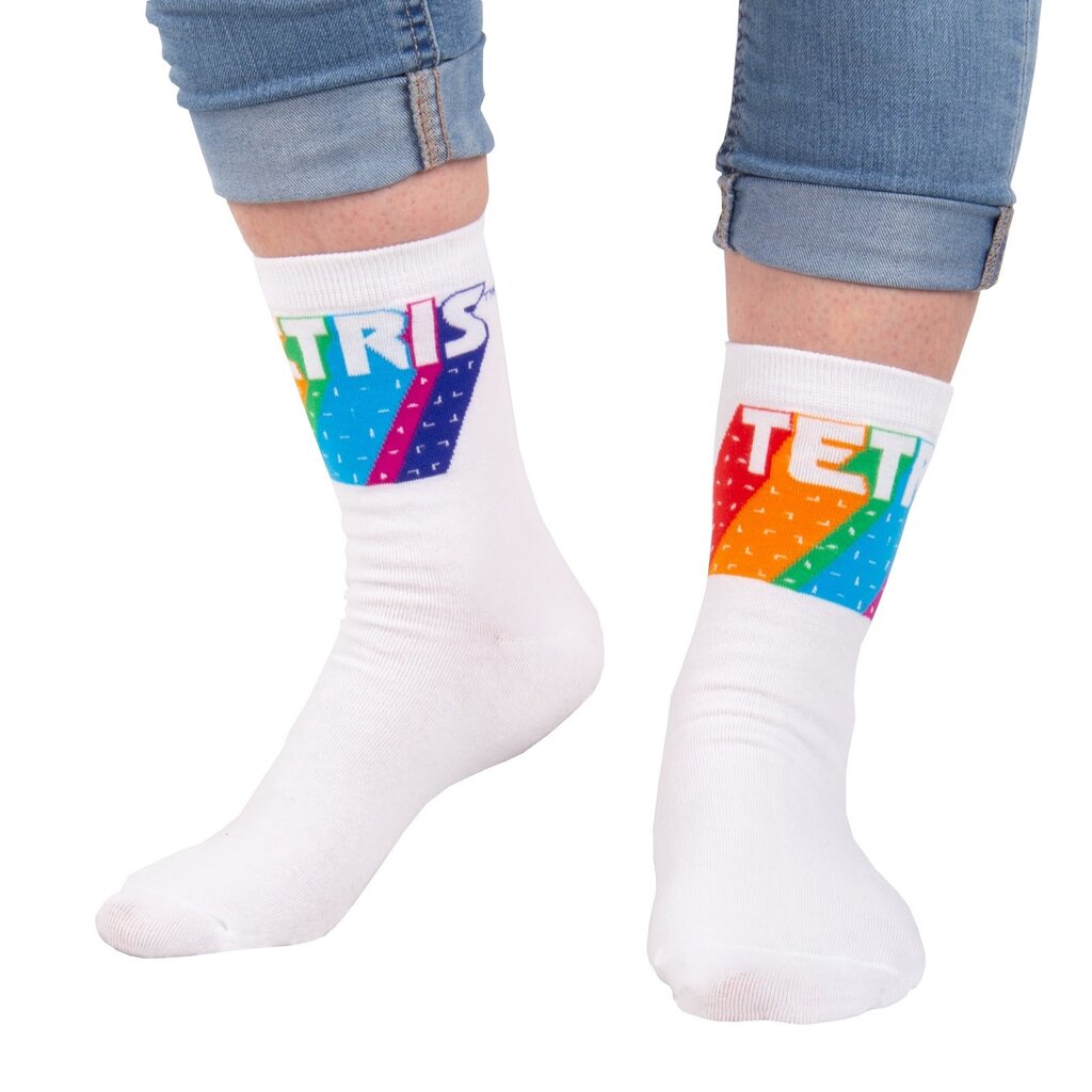 Fizz Creations Tetris - beker & sokken - cadeaupakket