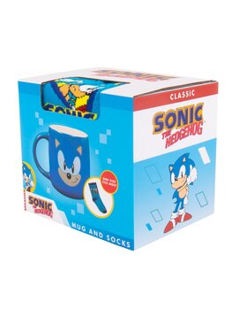 Fizz Creations Sonic the Hedgehog - beker & sokken - cadeaupakket