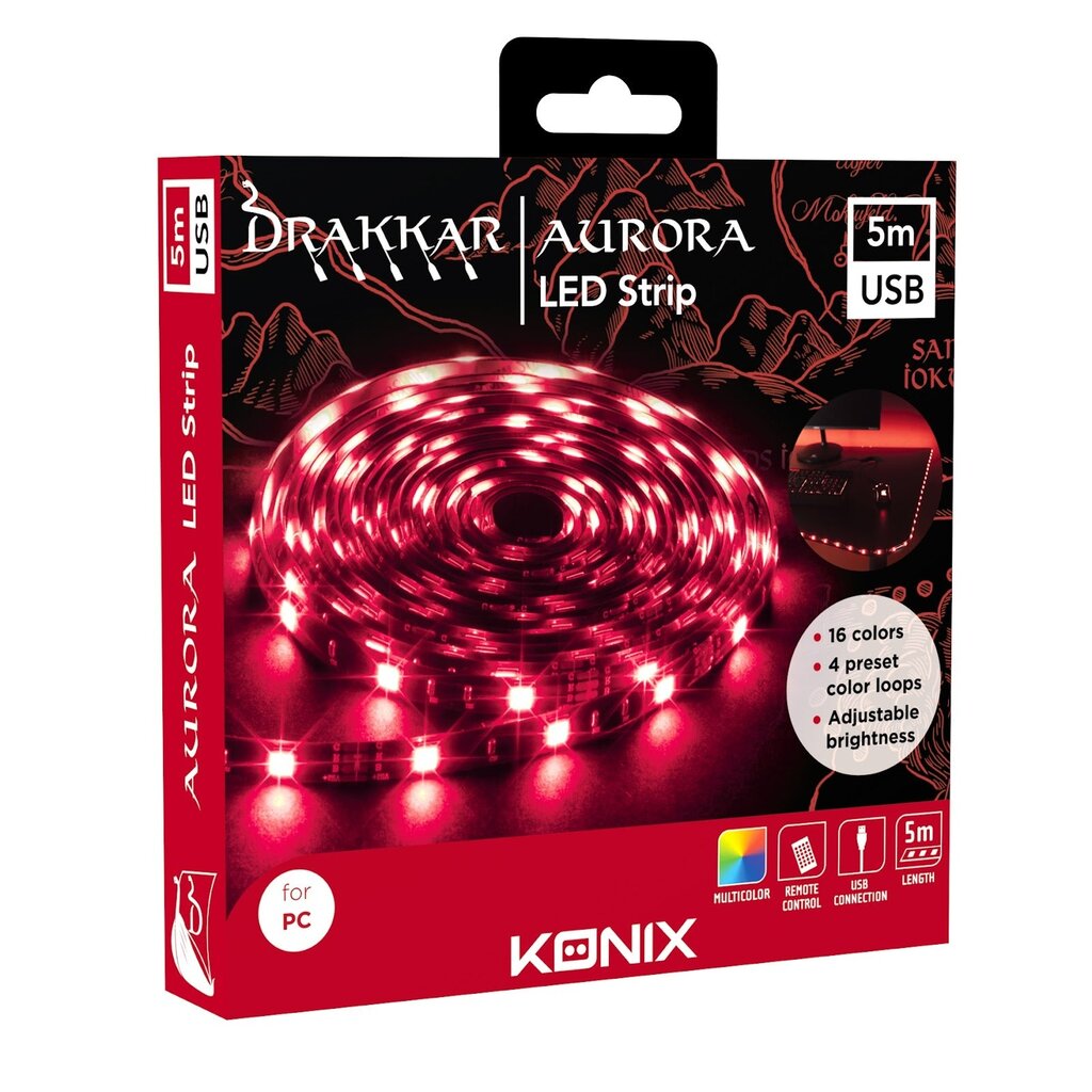 Konix Drakkar - Aurora Led Strip - 5M