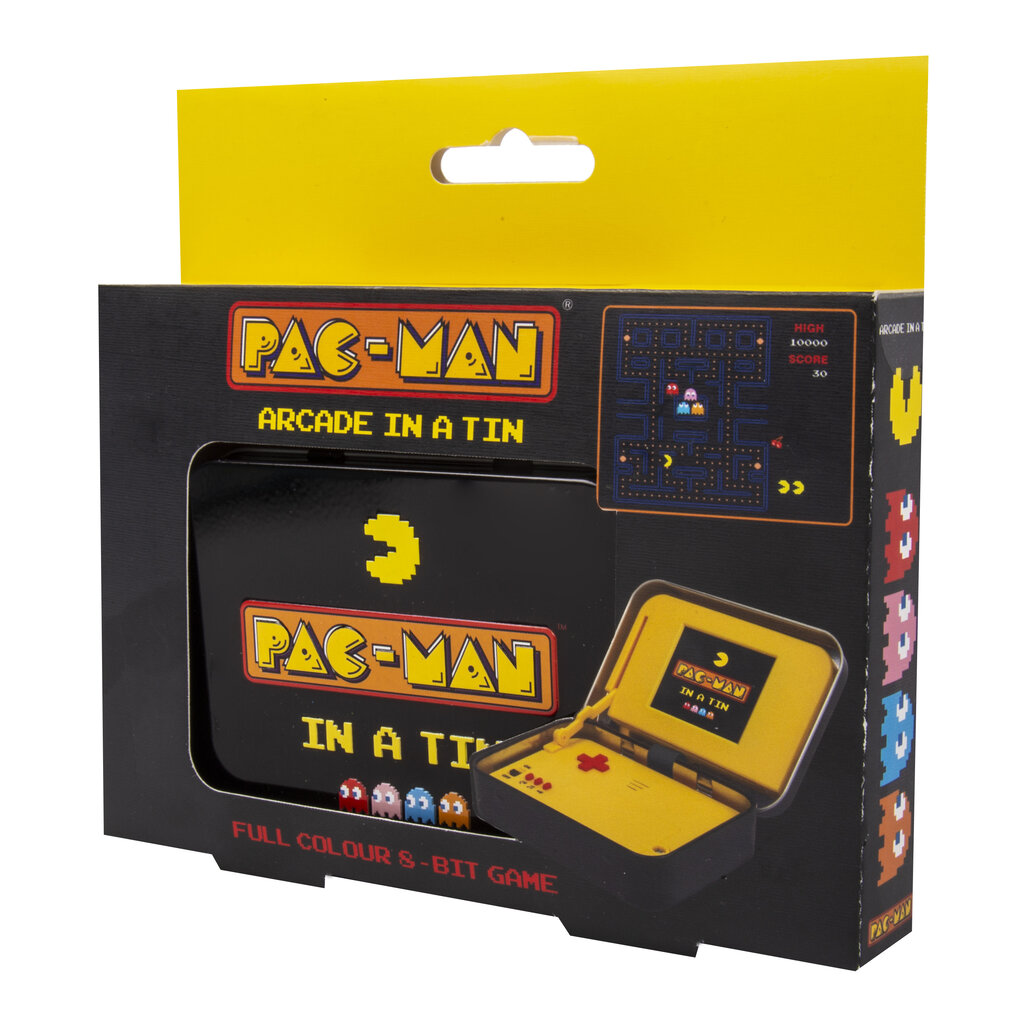 Fizz Creations Pac-Man - retro gaming handheld in metal box