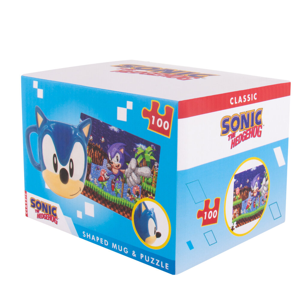 Fizz Creations Sonic the Hedgehog - mug & puzzle - gift set