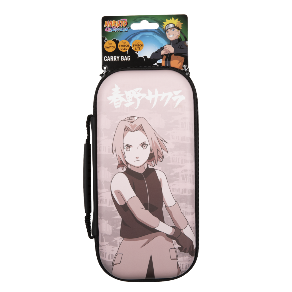 Konix Naruto - carry case Nintendo Switch - Sakura (Switch/Oled/Lite)