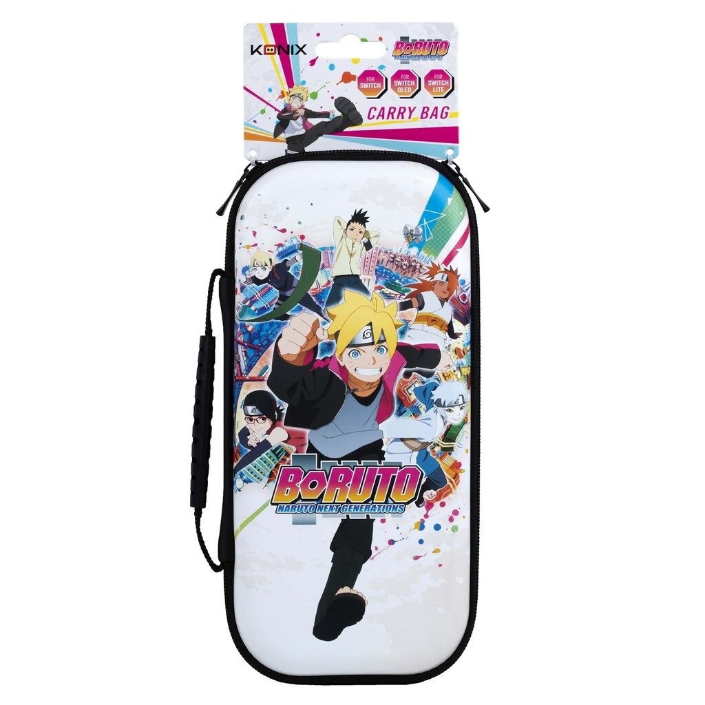 Konix Boruto opbergcase Nintendo Switch - World (Switch/Oled/Lite)