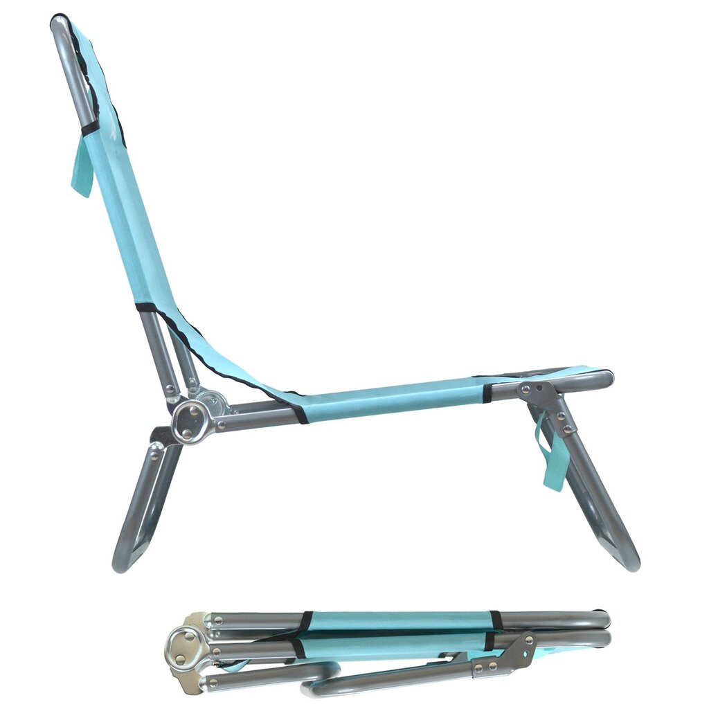 Just be - foldable beach chair (light blue)