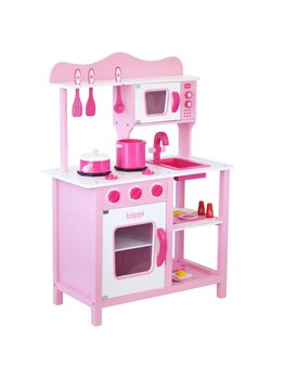 Boppi Boppi - houten speelgoedkeuken (roze)