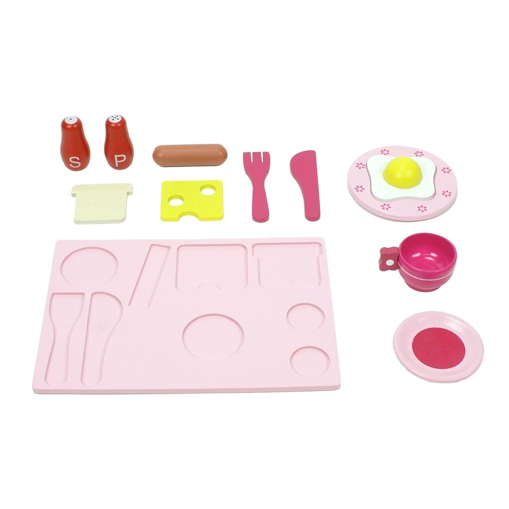 Boppi Boppi - houten speelgoedkeuken (roze)
