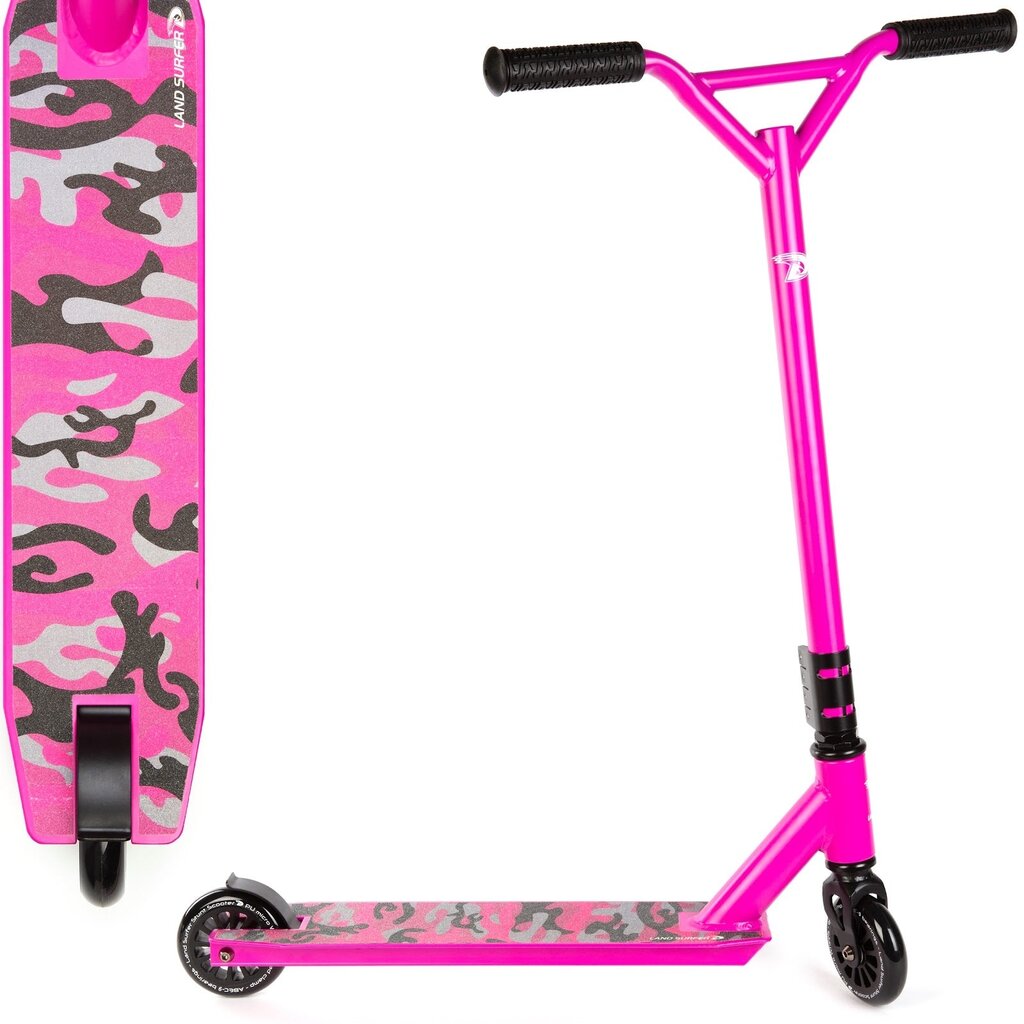 Land Surfer - stunt scooter - pink camo design