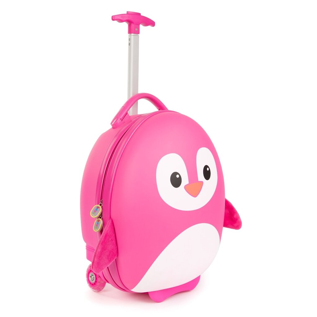Boppi Boppi - kindertrolley - pinguin (roze)