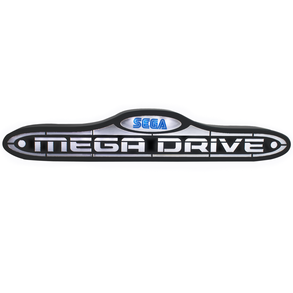 Fizz Creations Sega Mega Drive - logo light