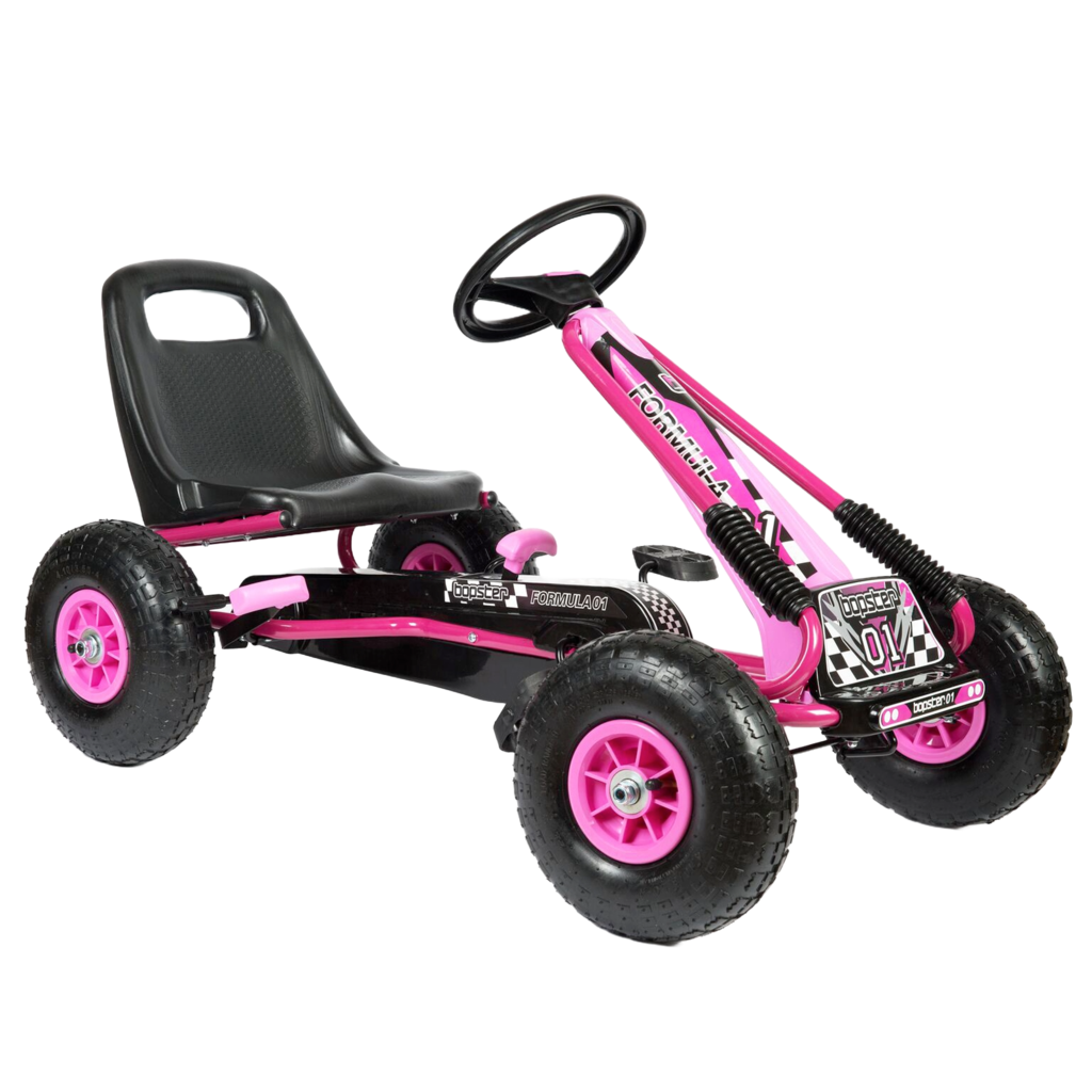Bopster - go kart - pink design