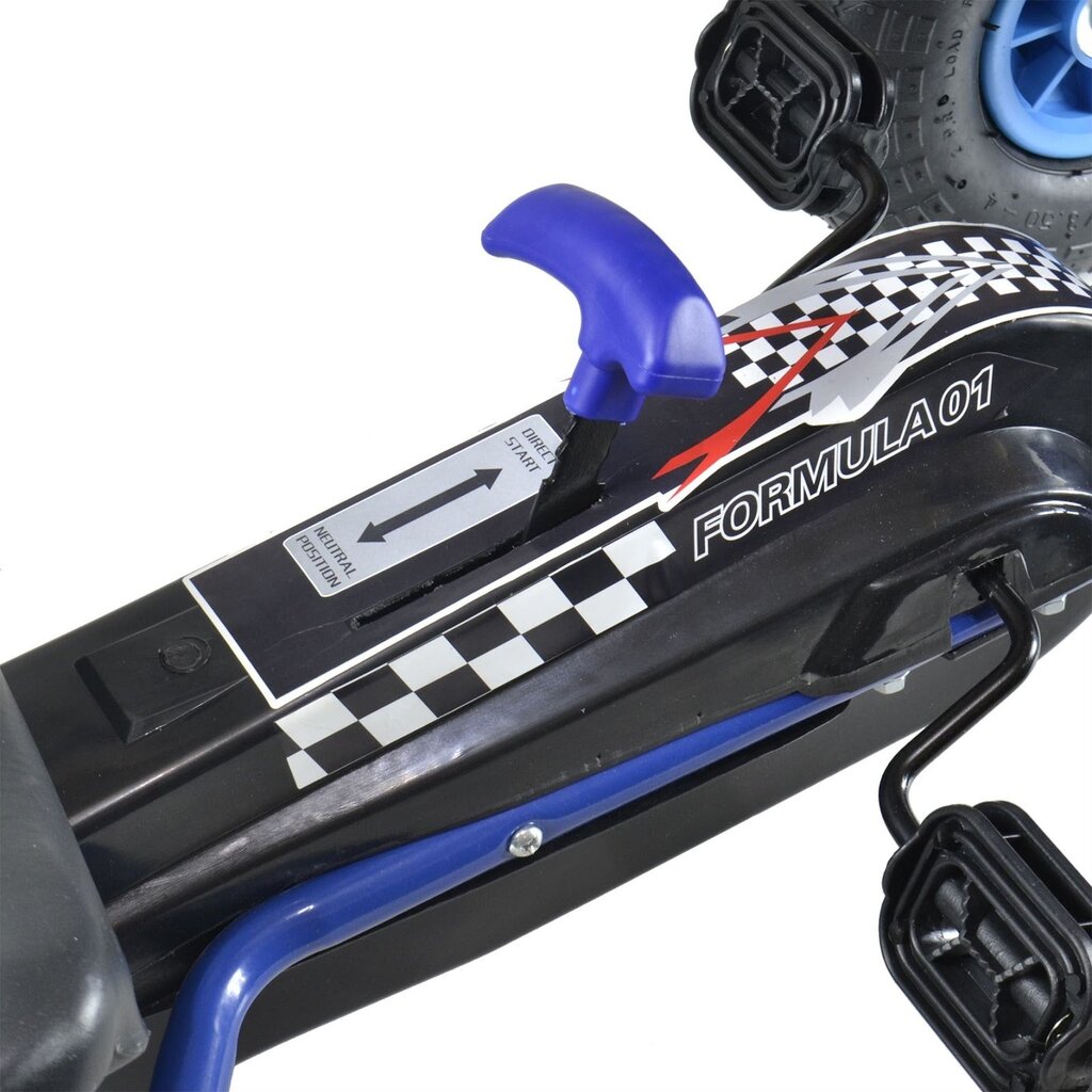Bopster - go kart - black & blue design
