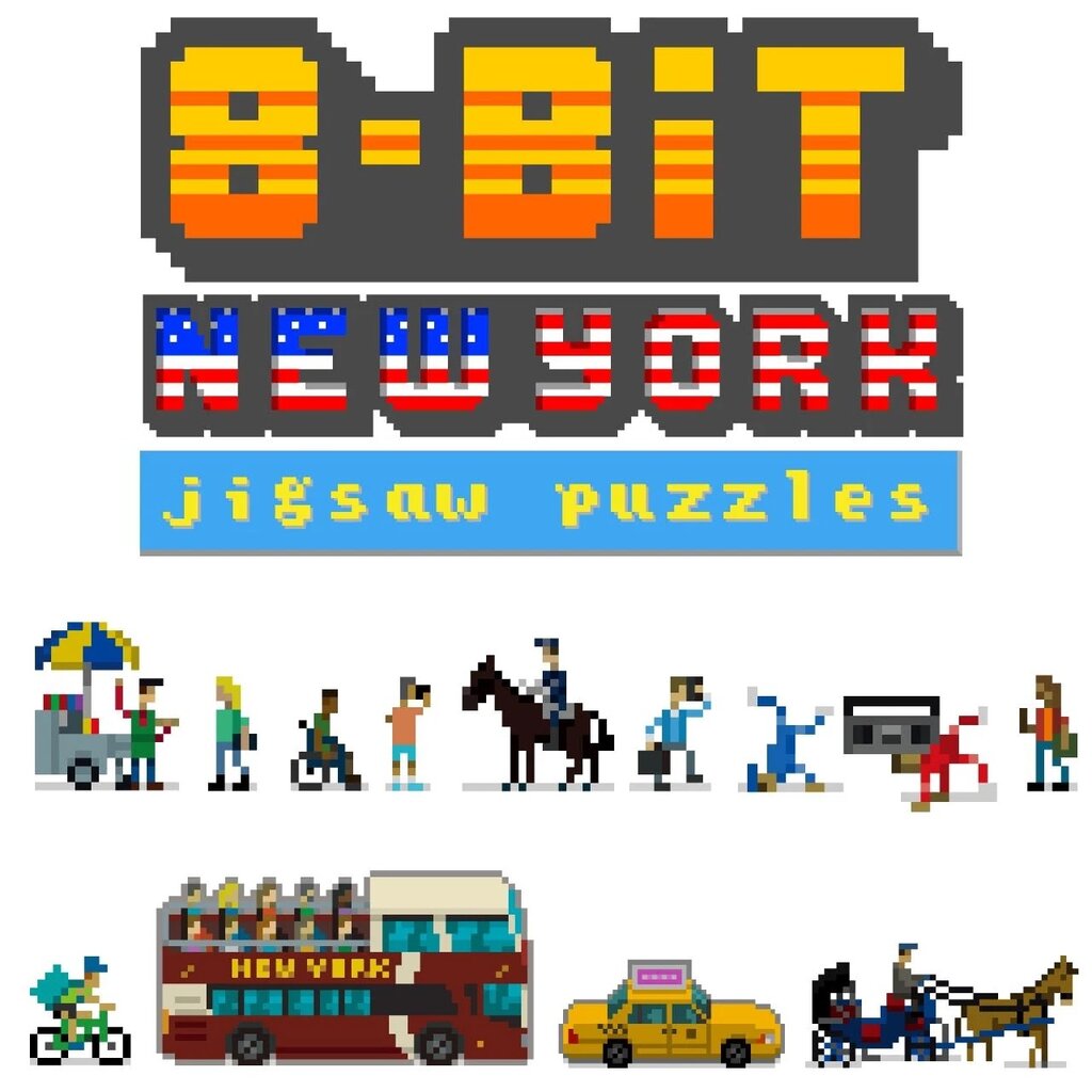 Bopster Bopster - city map New York puzzle - 1000 pieces