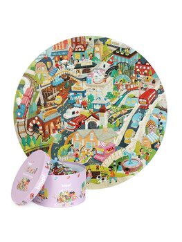 Boppi Boppi - city life - round puzzle