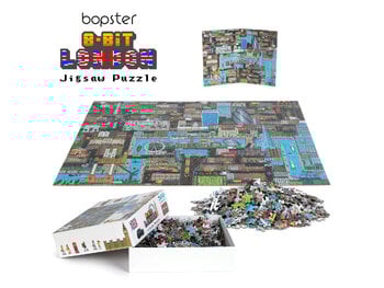 Bopster City map londen puzzel - 500 stukjes