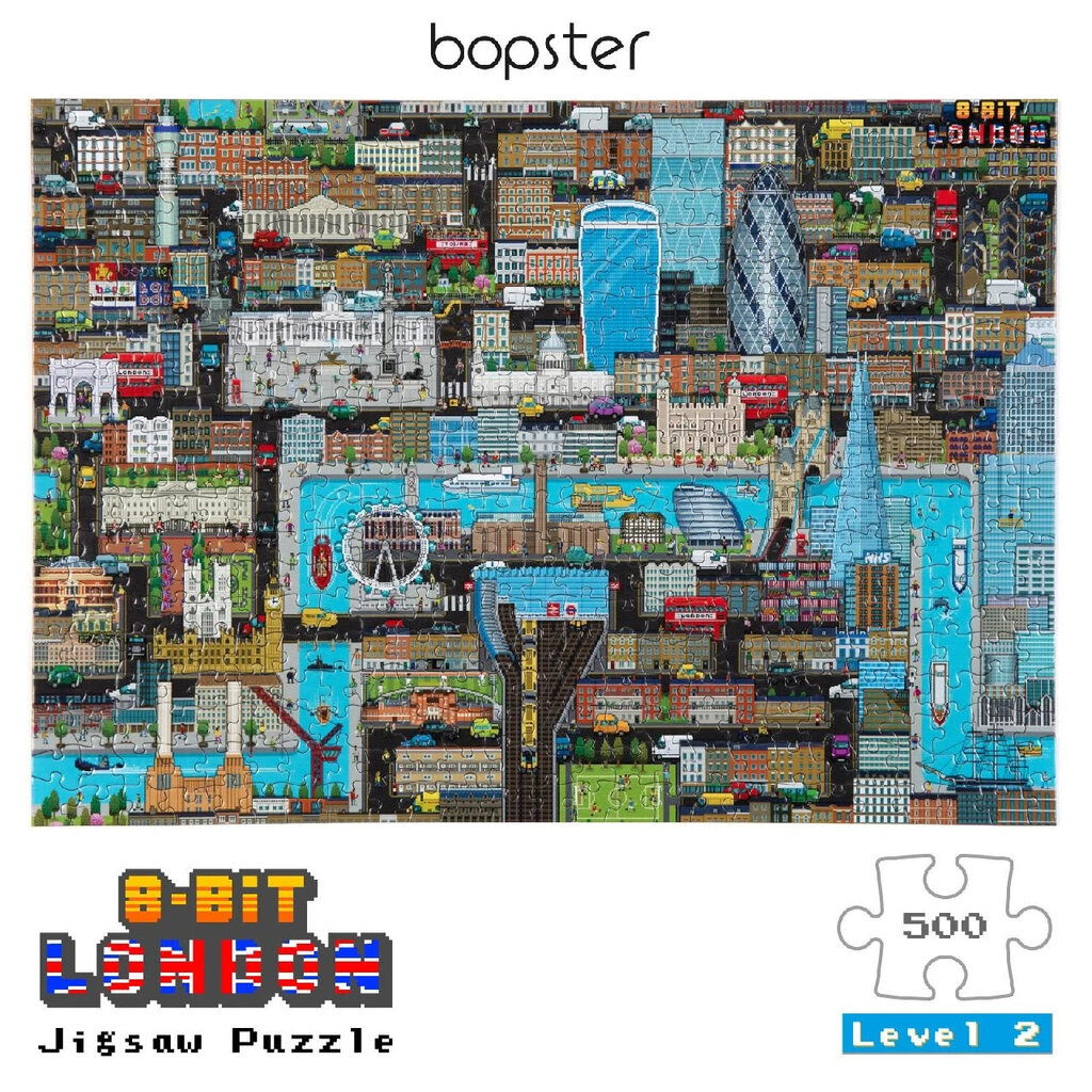 Bopster Bopster - city map Londen puzzle - 500 pieces