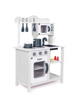 Boppi Boppi - wooden toy kitchen (grey)