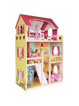 Boppi Boppi - large wooden dollhouse - with staircase