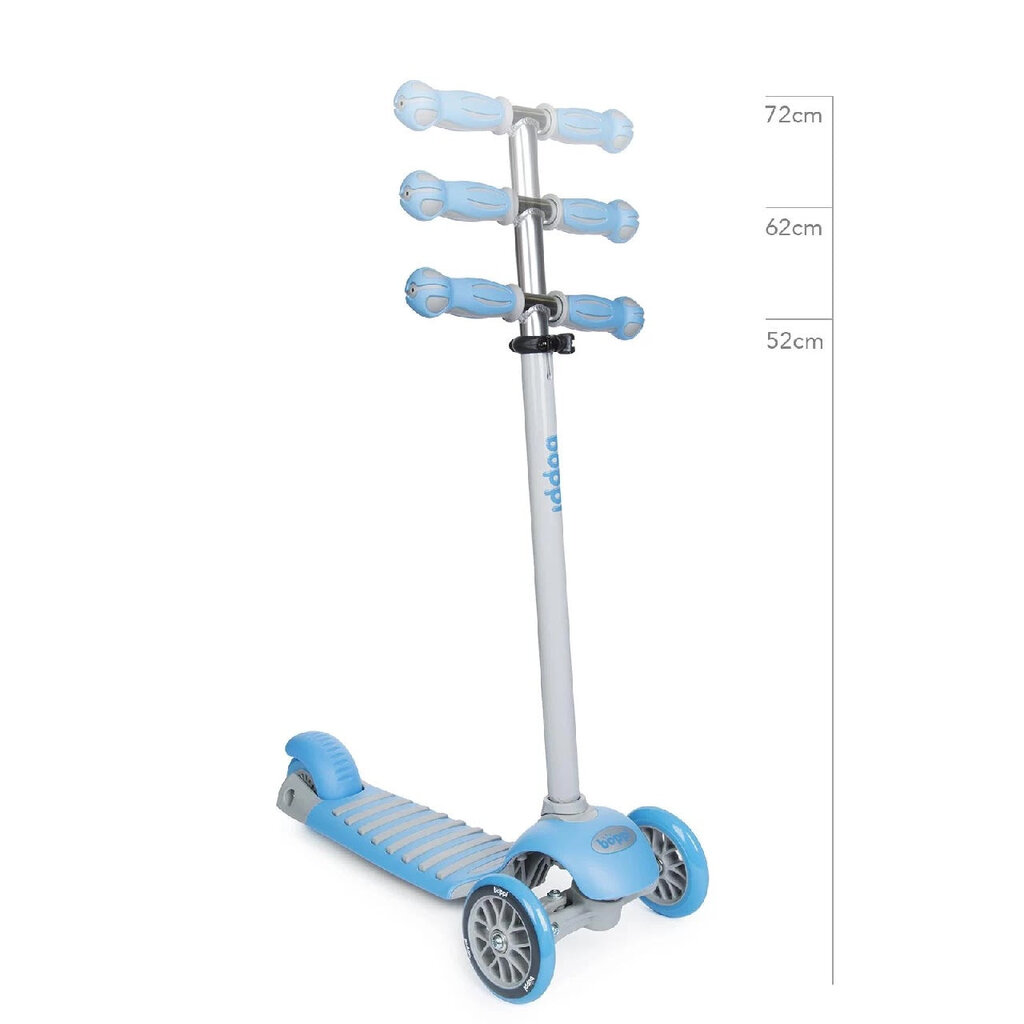Boppi Boppi - kinderstep met drie wielen (blauw)