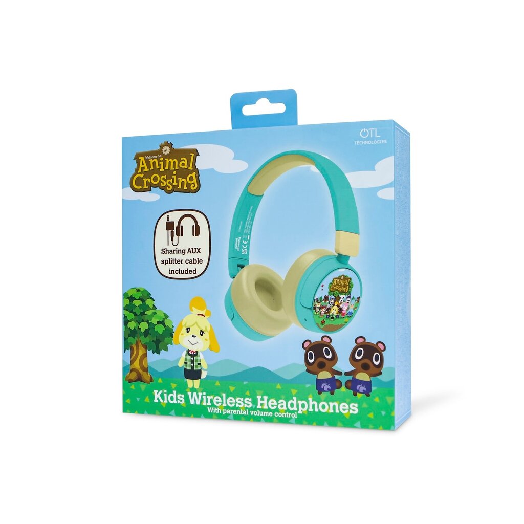 Super Mario Animal Crossing - junior bluetooth koptelefoon